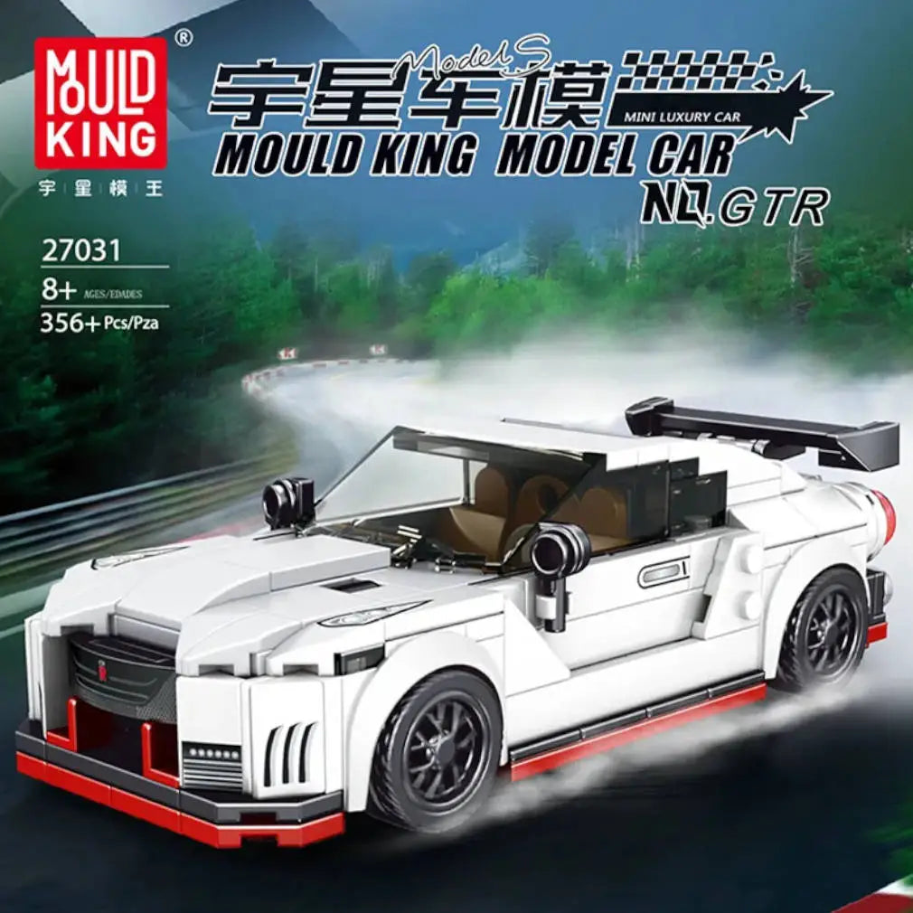 Mould King® 27031 Sportwagen No GTR inkl. Vitrine