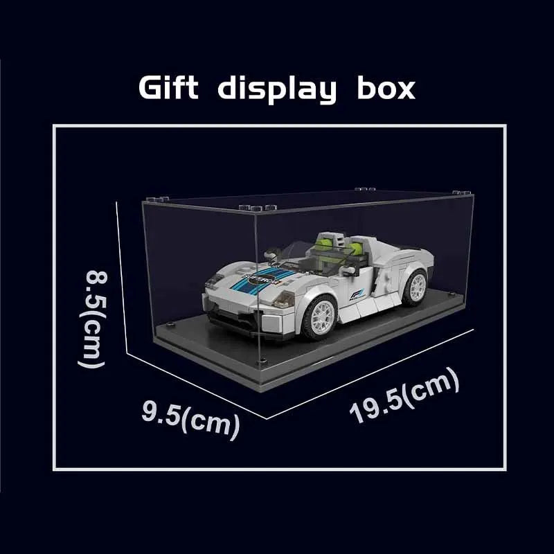 Mould King® 27044 Sportwagen 918 inkl. Vitrine