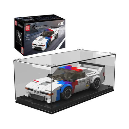Mould King® 27062 M1 Sportwagen inkl. Vitrine