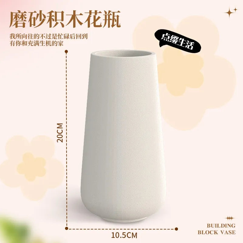 Feelo S2261 Blumenstrauß mit Keramikvase