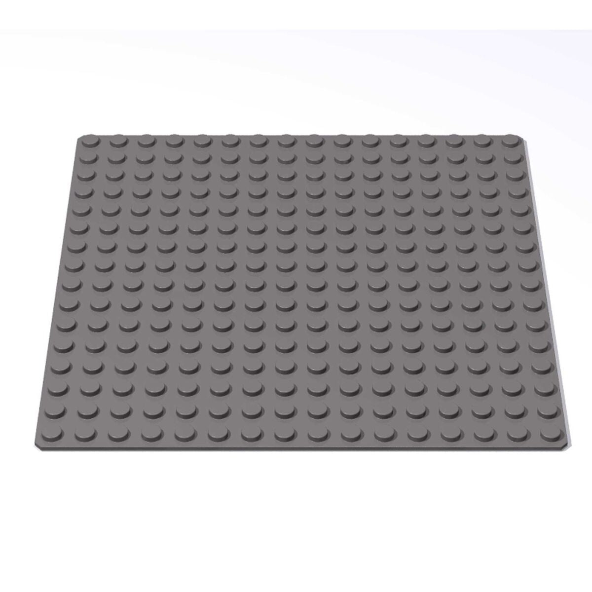 Wange 8802 Grundplatte 16 x 16 (Baseplate) Dunkelgrau