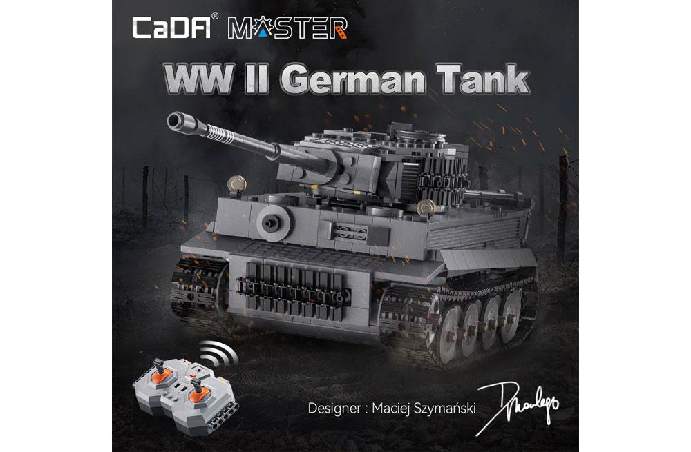 CaDa C61071W Tiger Tank 1/35