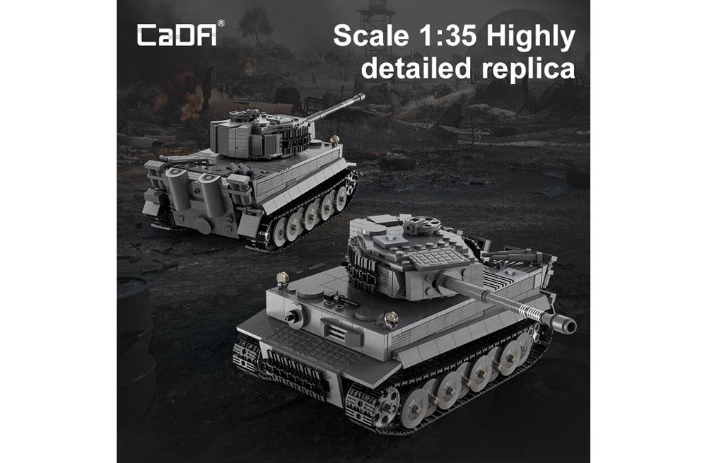 CaDa C61071W Tiger Tank 1/35