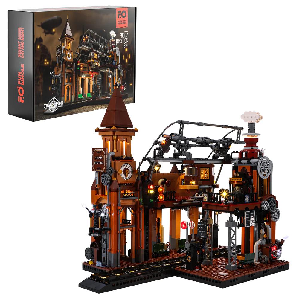 Funwhole® FO9007 Steampunk Bahnhof