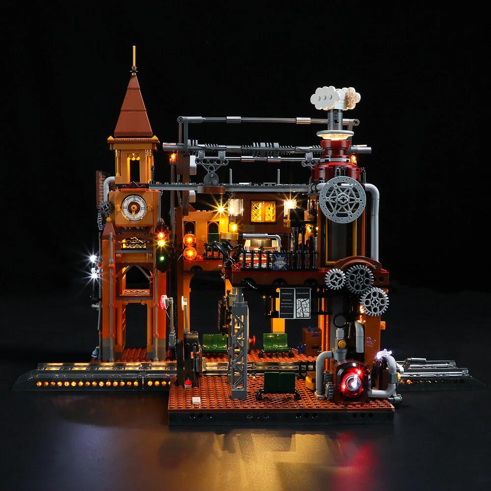 Funwhole® FO9007 Steampunk Bahnhof
