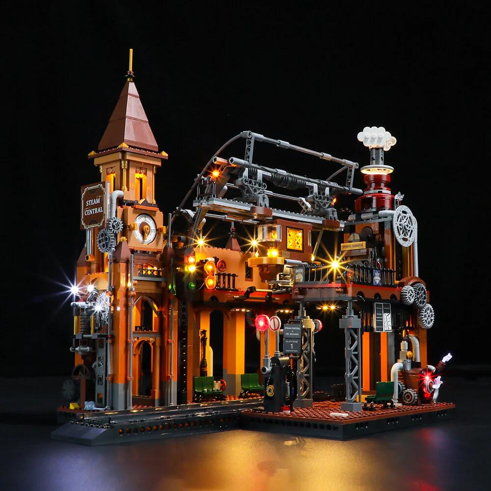 Funwhole® FO9007 Steampunk Bahnhof