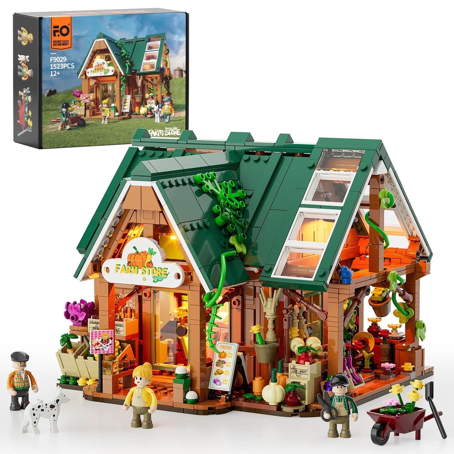 Funwhole® FO9029 Bauernhofmarkt