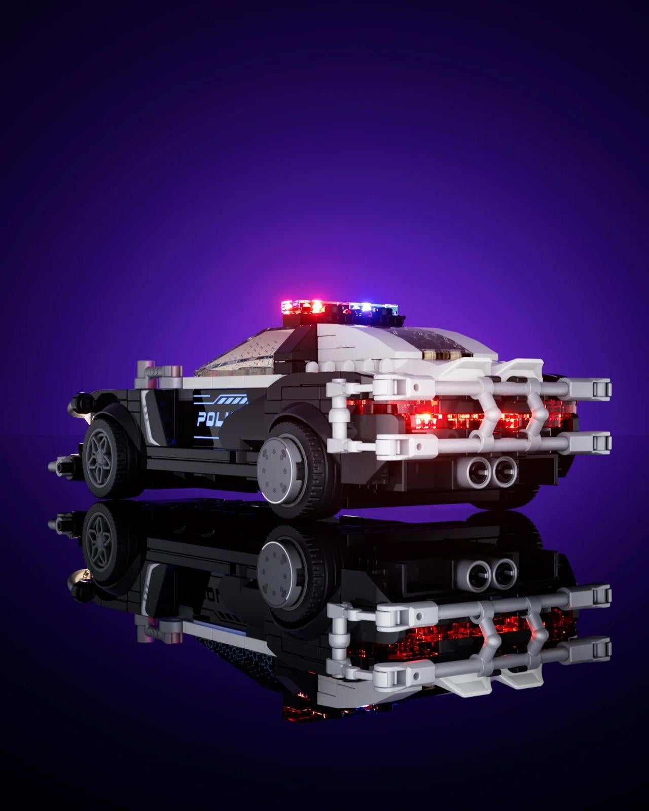 Funwhole® FO9043 Cyberpunk Polizeiauto