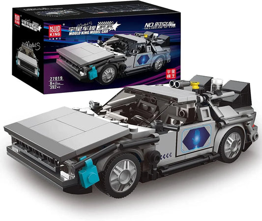 Mould King® 27019 Zeitreise Auto inkl. Vitrine