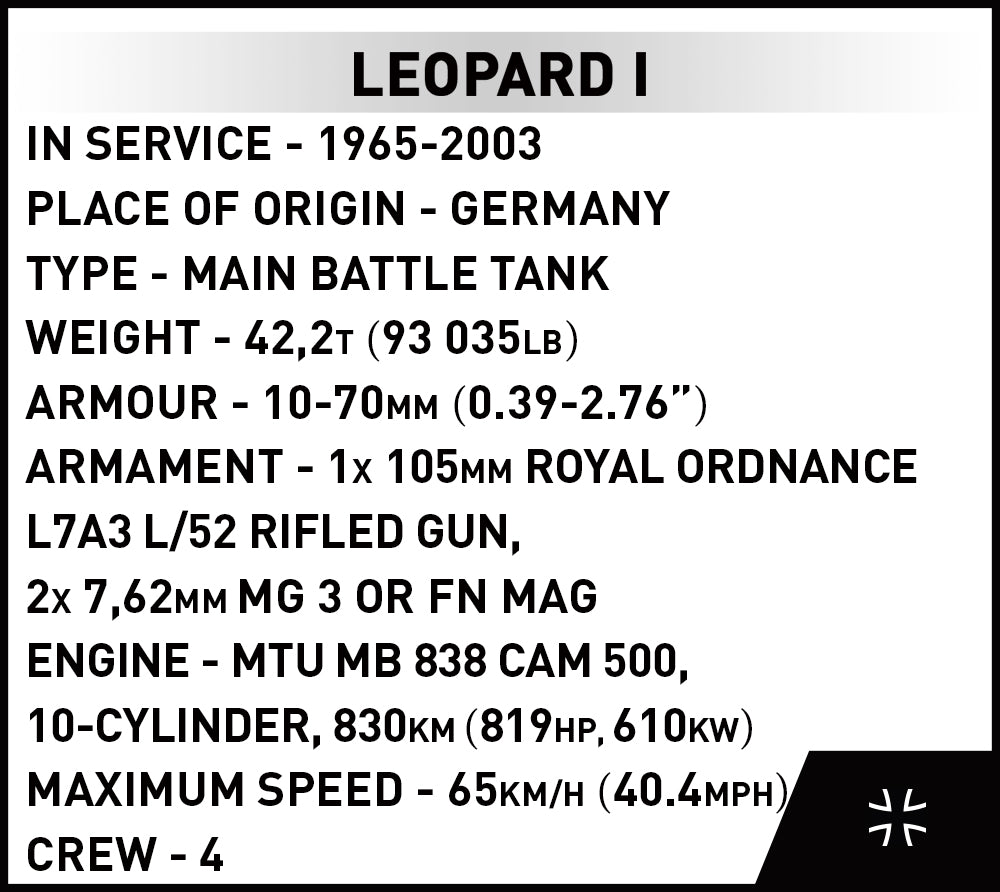 COBI® 3105 Leopard 1