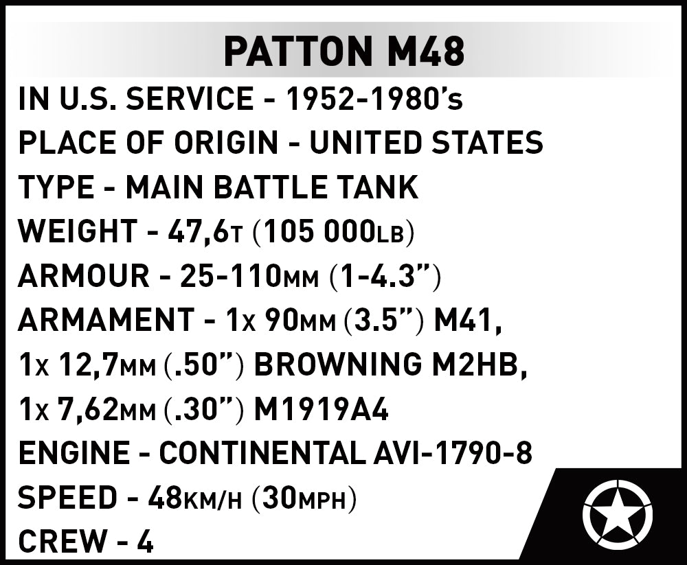 COBI® 3104 Patton M48