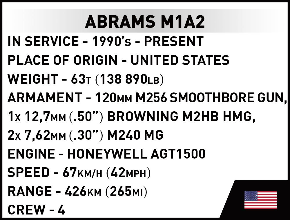 COBI® 3106 Abrams M1A2