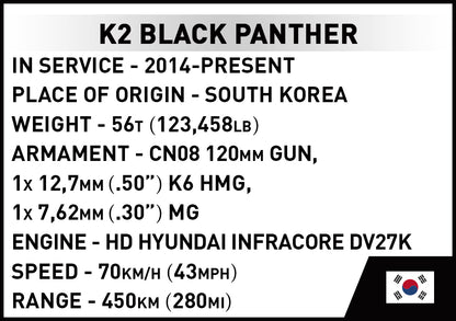 COBI® 3107 K2 Black Panther