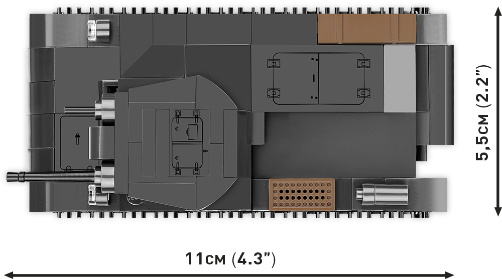 COBI® 2718 Panzer II Ausf. A