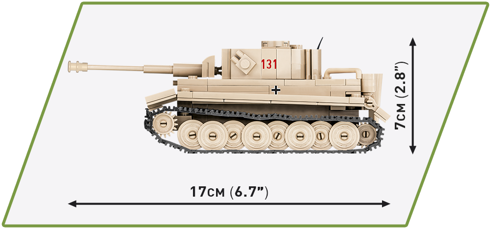 COBI® 2710 PzKpfw VI Tiger 131