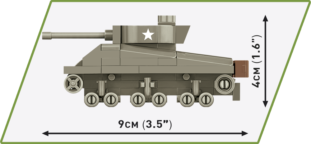 COBI® 3089 M4A3 Sherman